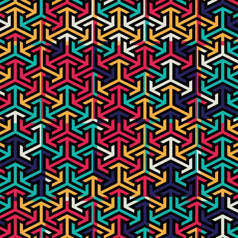 Abstract colorful pattern background vector