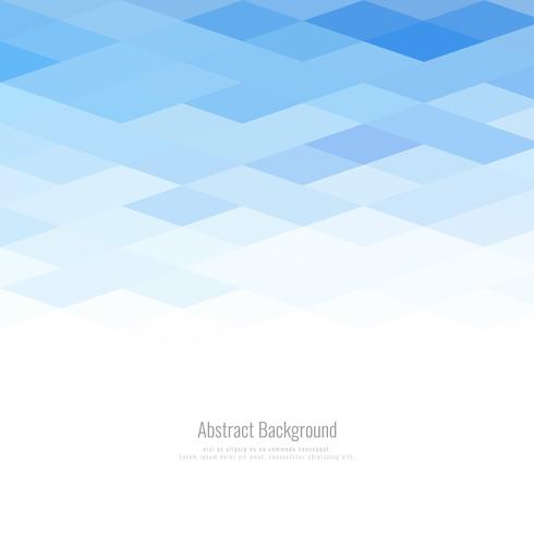 Abstract modern polygonal geometric blue background vector