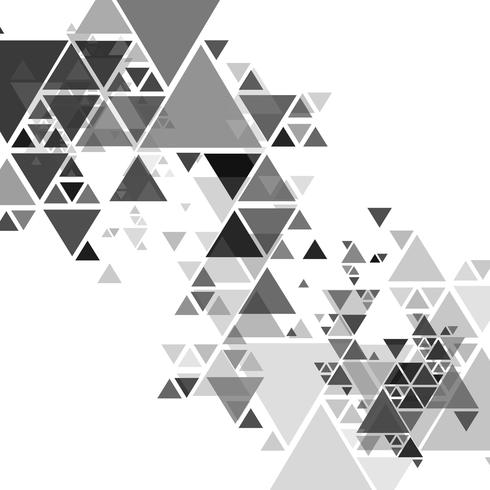 Modern grey beautiful polygon background vector