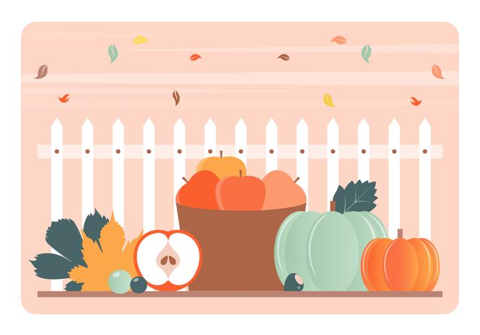 Vector Autumn Elements and Illustration