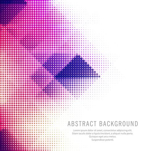 Abstract colorful creative halftone background vector