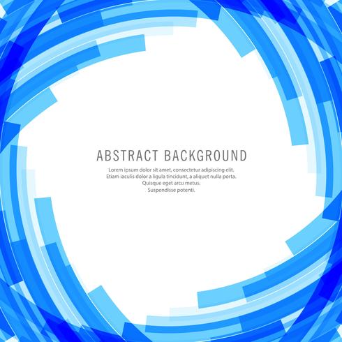 Abstract blue lines background vector