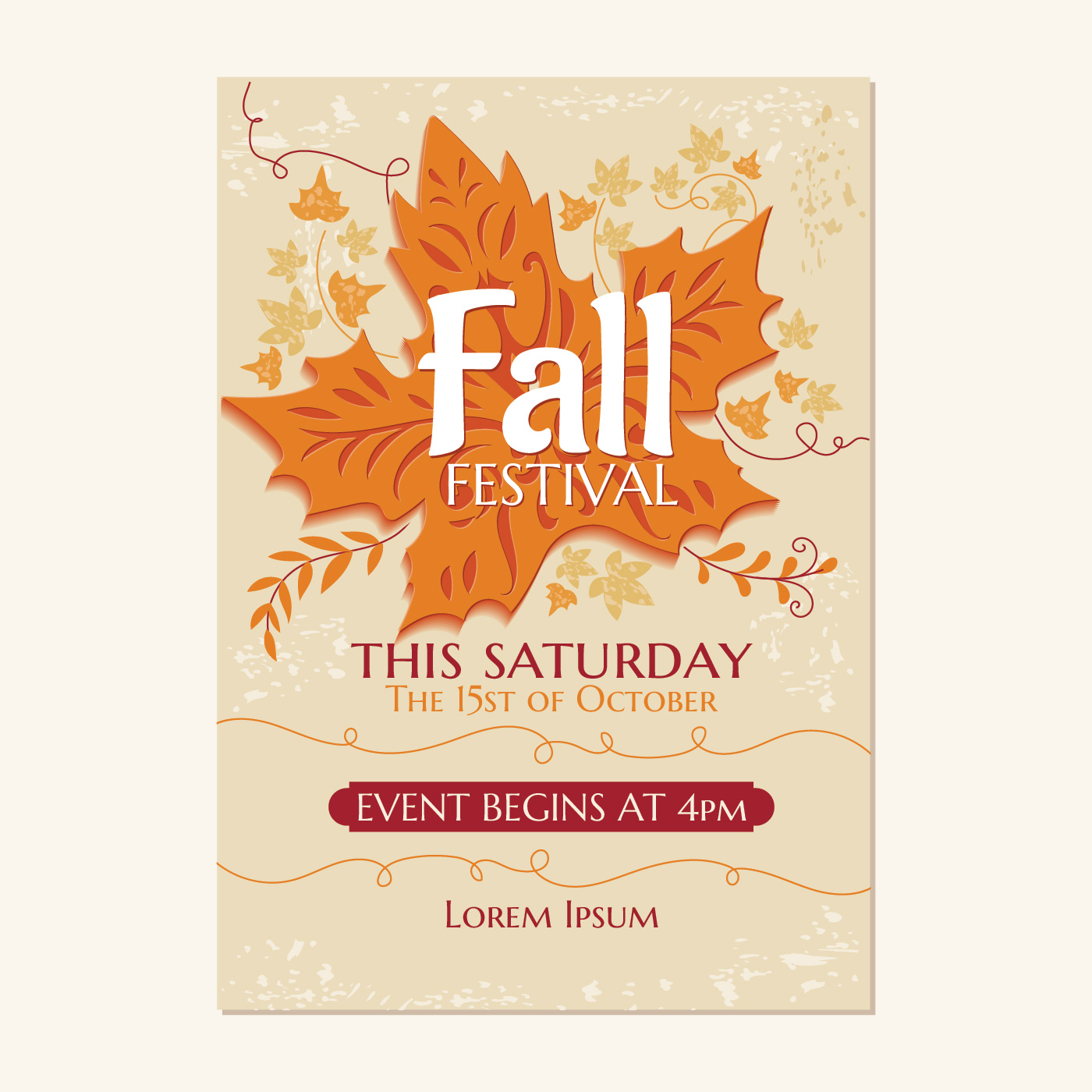 Autumn festival or Fall party invitation 256820 Vector Art at Vecteezy Autumn festival or Fall party invitation 256820 Vector Art at Vecteezy