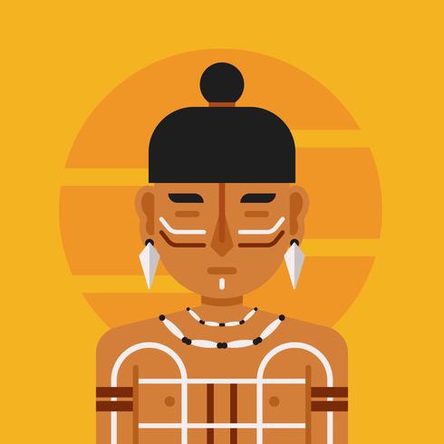 Indigenous People Vector