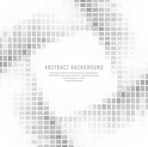 Abstract mosaic wave design background vector