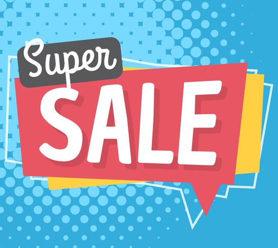 Super Sale vector