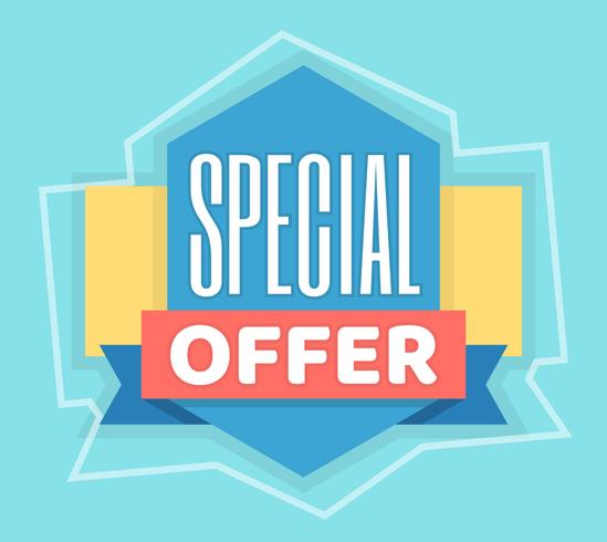 Special Offer vector