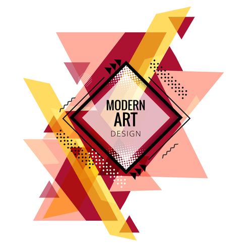 Modern Colorful Triangle Shape Design Download Free Vectors