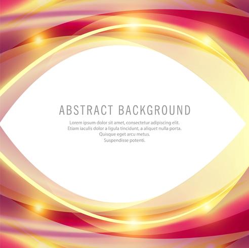 Abstract colorful business stylish shiny wavy background vector