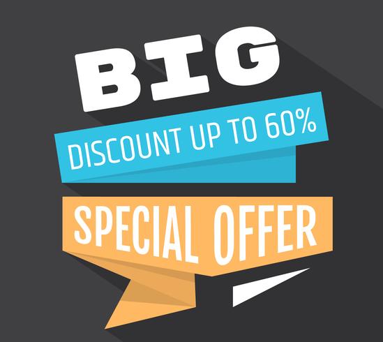 Special Offer vector