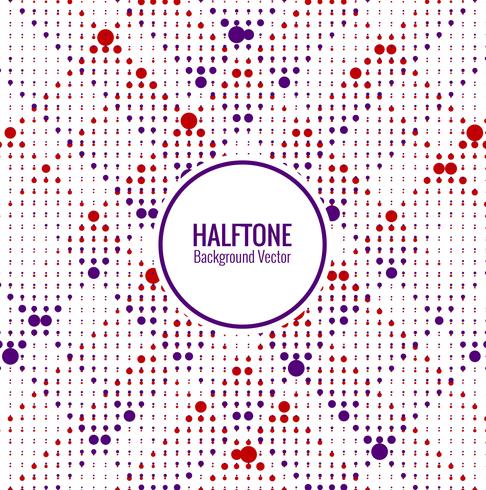 Elegant colorful halftone line background vector