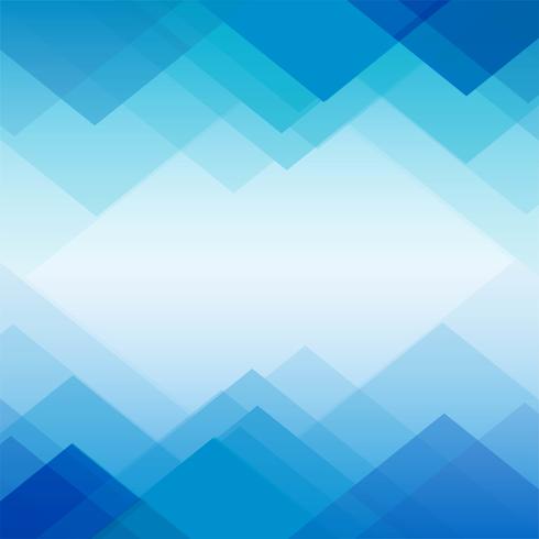 Polygon blue geometric background vector