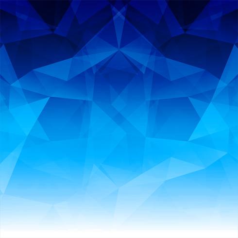 Fondo geométrico colorido azul abstracto vector