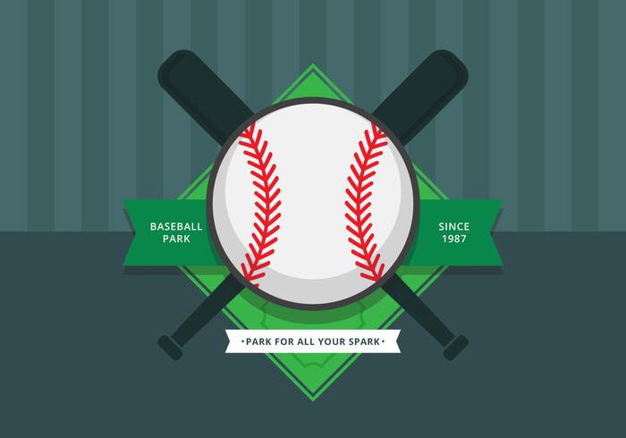 Baseball Park Logo and Symbol. Baseball Park.