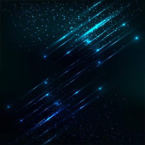 Abstract shiny blue glitters background vector