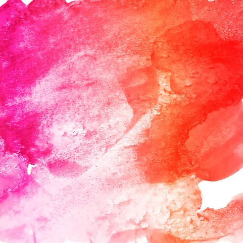 Abstract colorful watercolor background vector