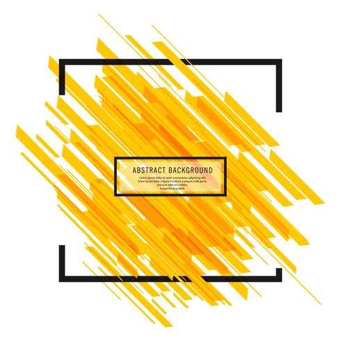 Modern bright yellow lines background vector