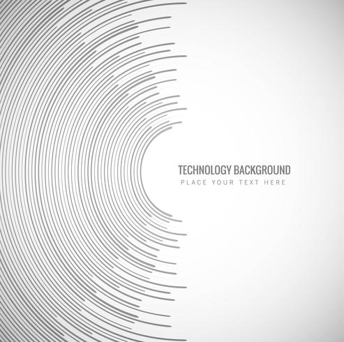 Modern creative technology background vector