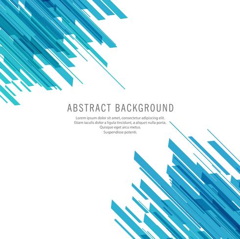 Abstract blue lines technology background vector