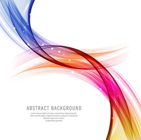 Abstract Colorful Wave Design Background Download Free Vectors