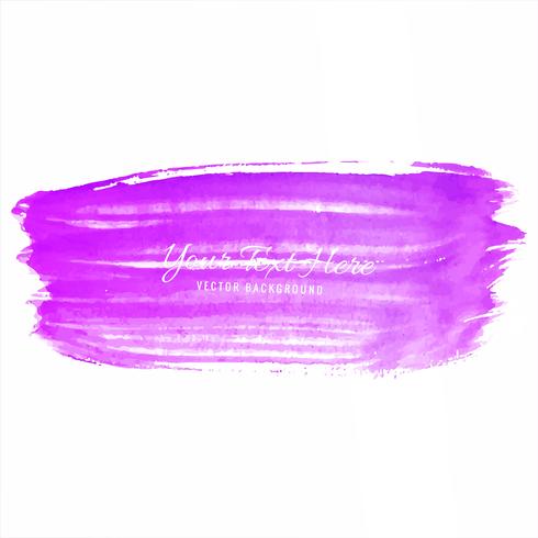 Modern pink watercolor strokes background vector