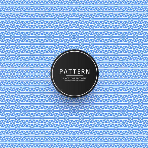 Beautiful abstract blue geometric pattern background vector