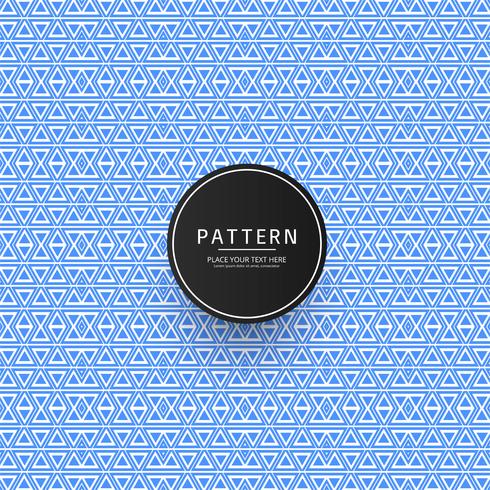 Beautiful abstract blue geometric pattern background vector