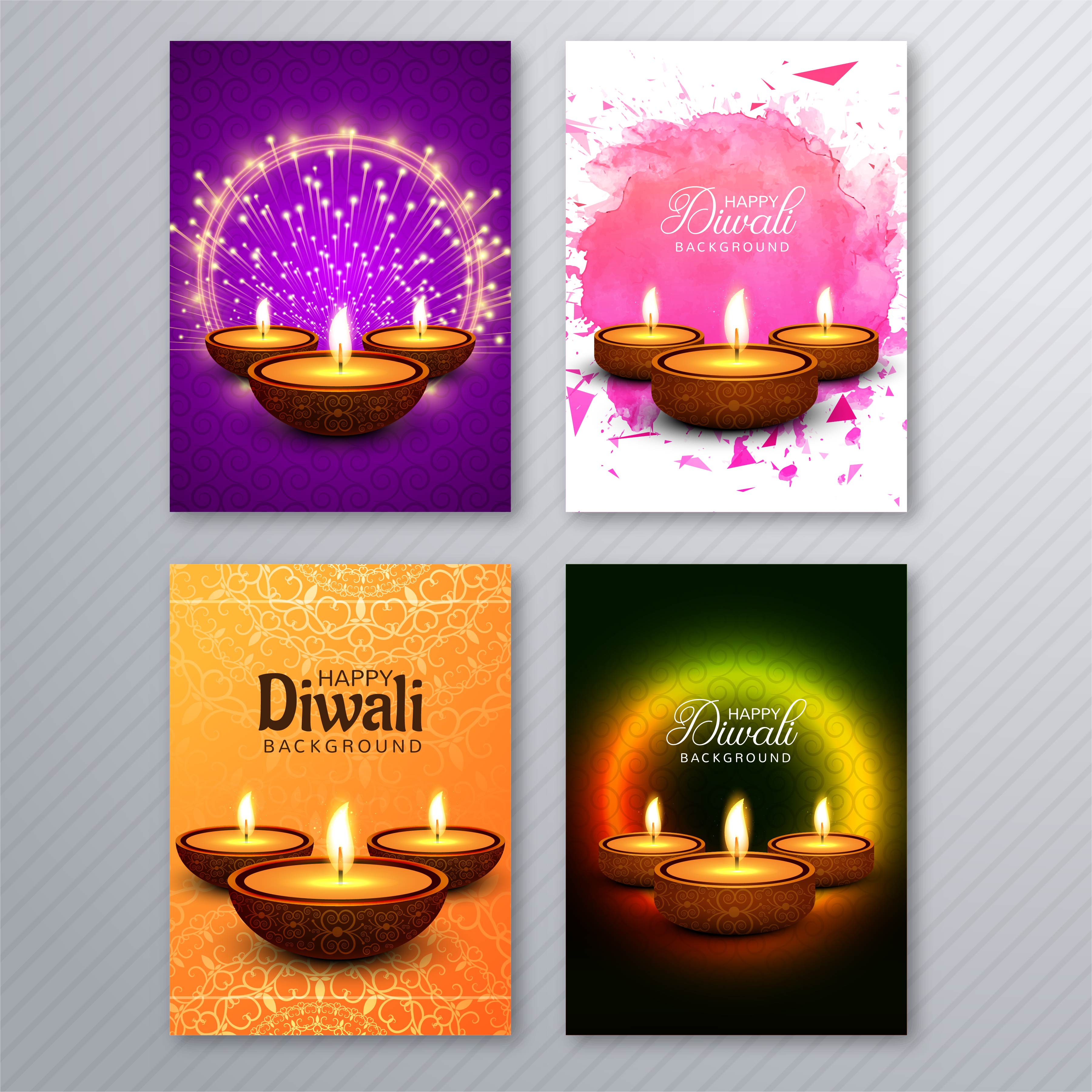 Happy Diwali Greeting Card Template Free