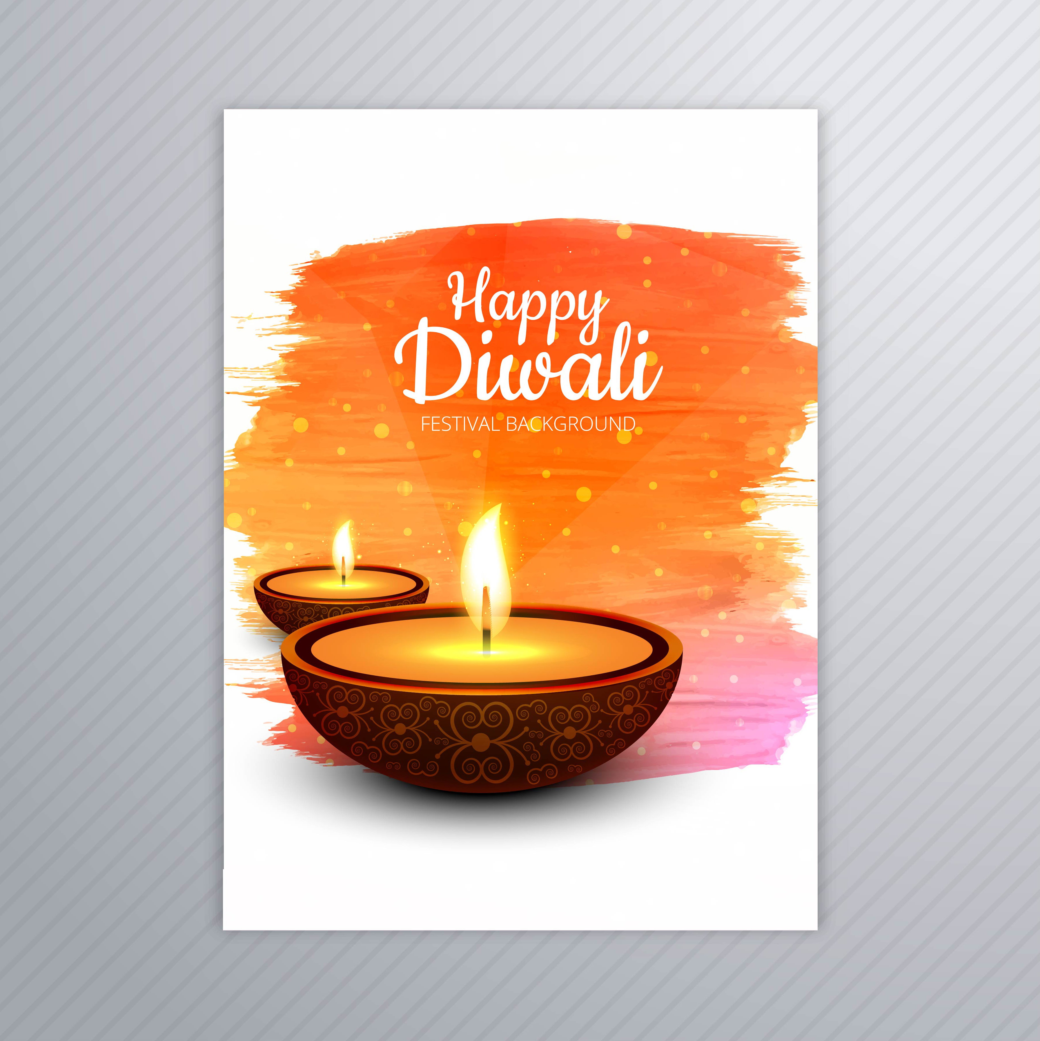 Diwali Greeting Card Templates Free