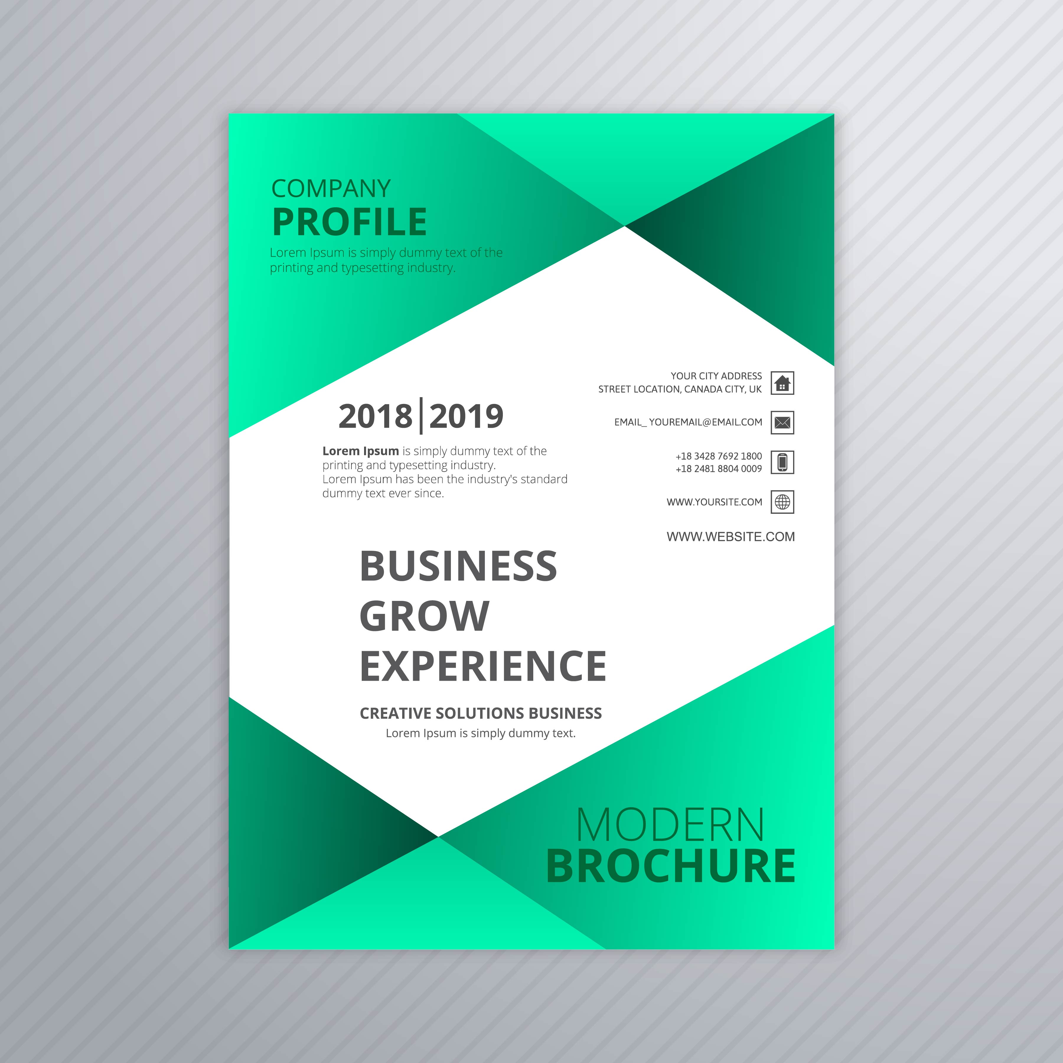 Free Brochure Template Downloads