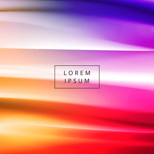 Abstract colorful glowing stylish wave vector background