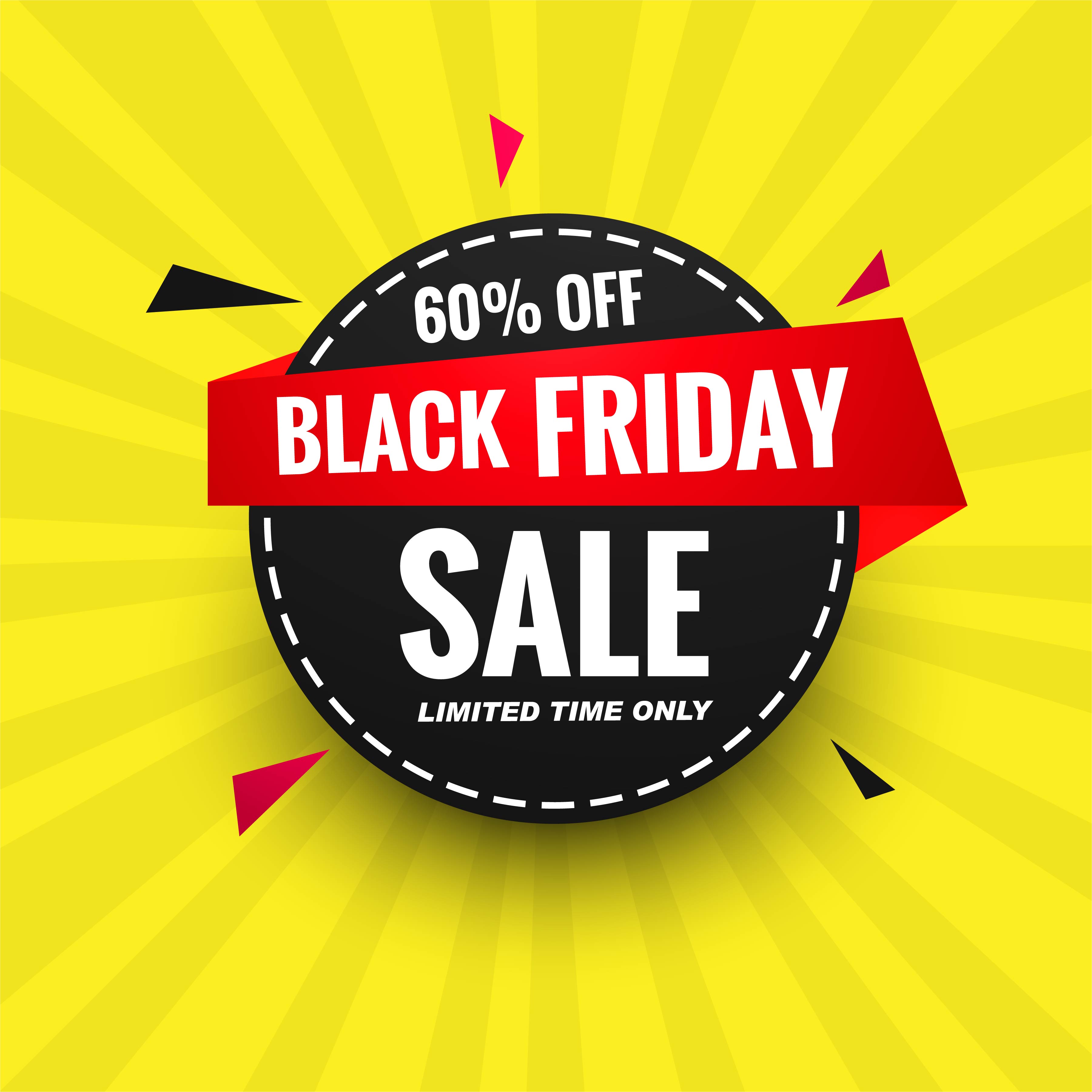 Beautiful black friday sale poster banner design ...