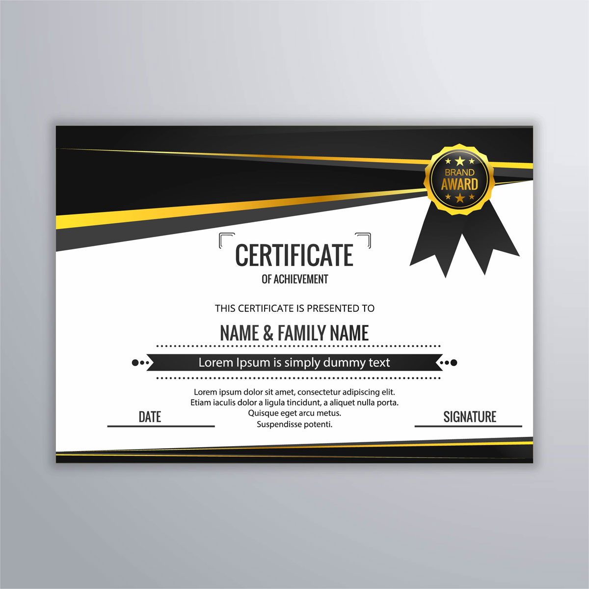 Beautiful Certificate Templates