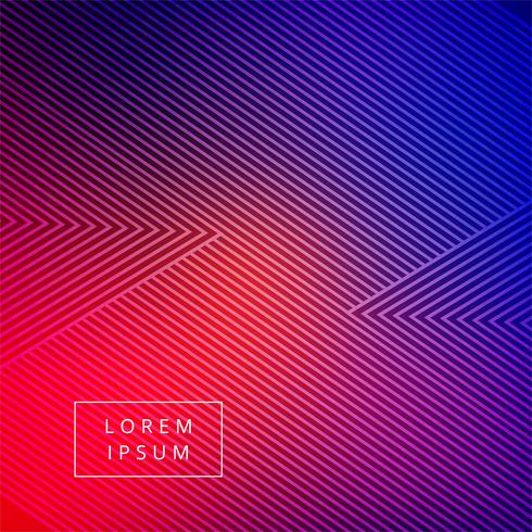 Abstract colorful geometric lines background illustration vector