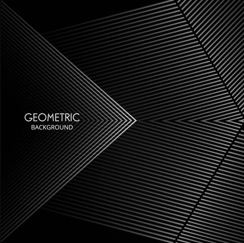 Modern dark lines background vector