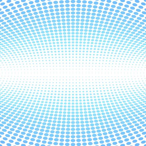 Modern blue halftone background vector