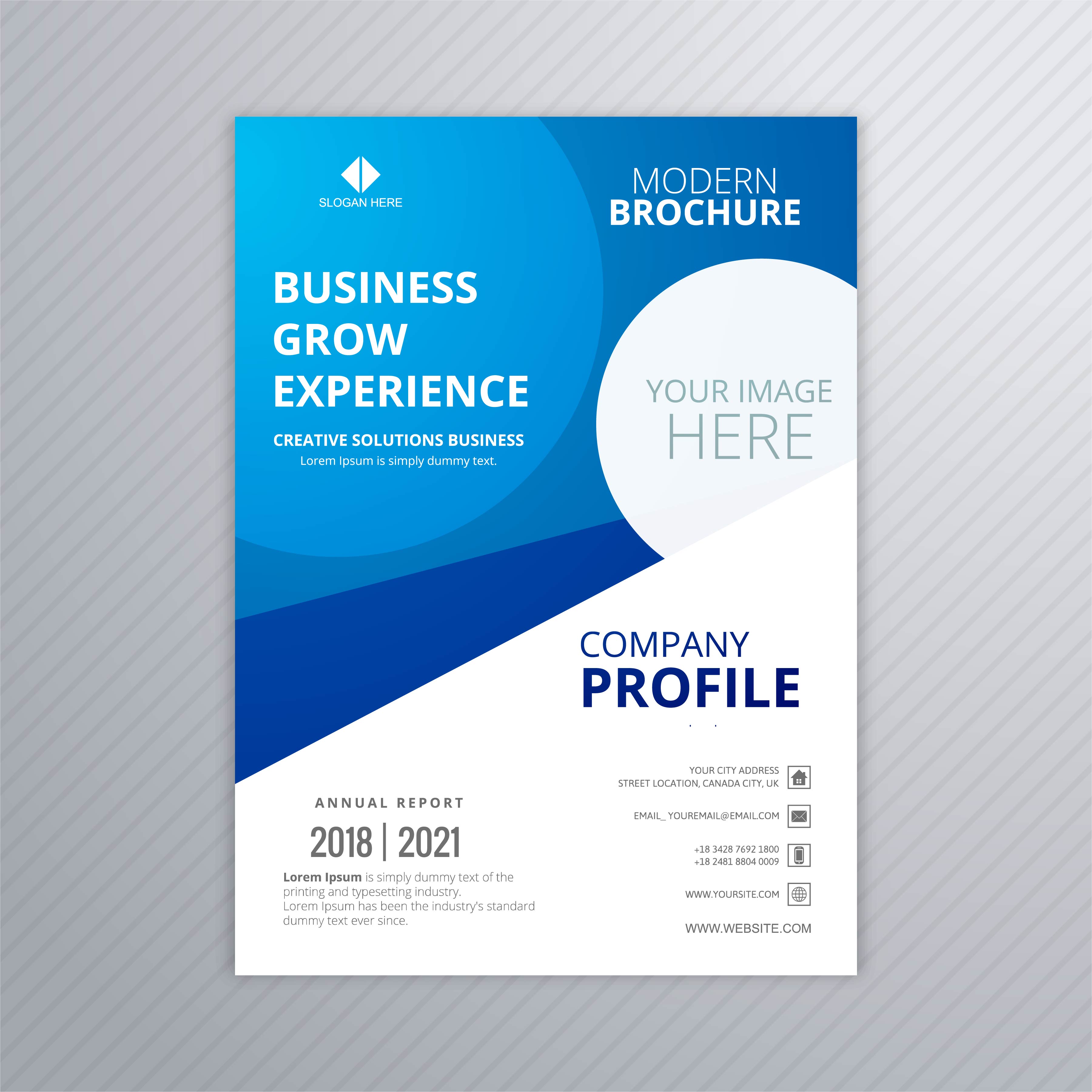 Business professional brochure template design 258827 Vector Art at ...