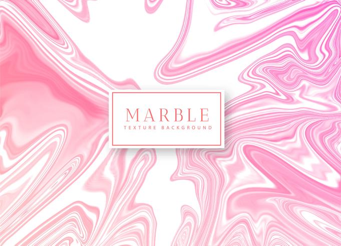 Marble liquid texture pink background vector