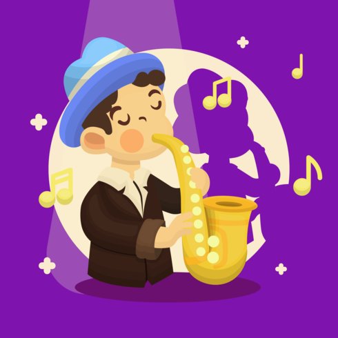 Saxaphone Vector