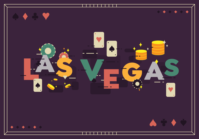 Las Vegas Vector Background