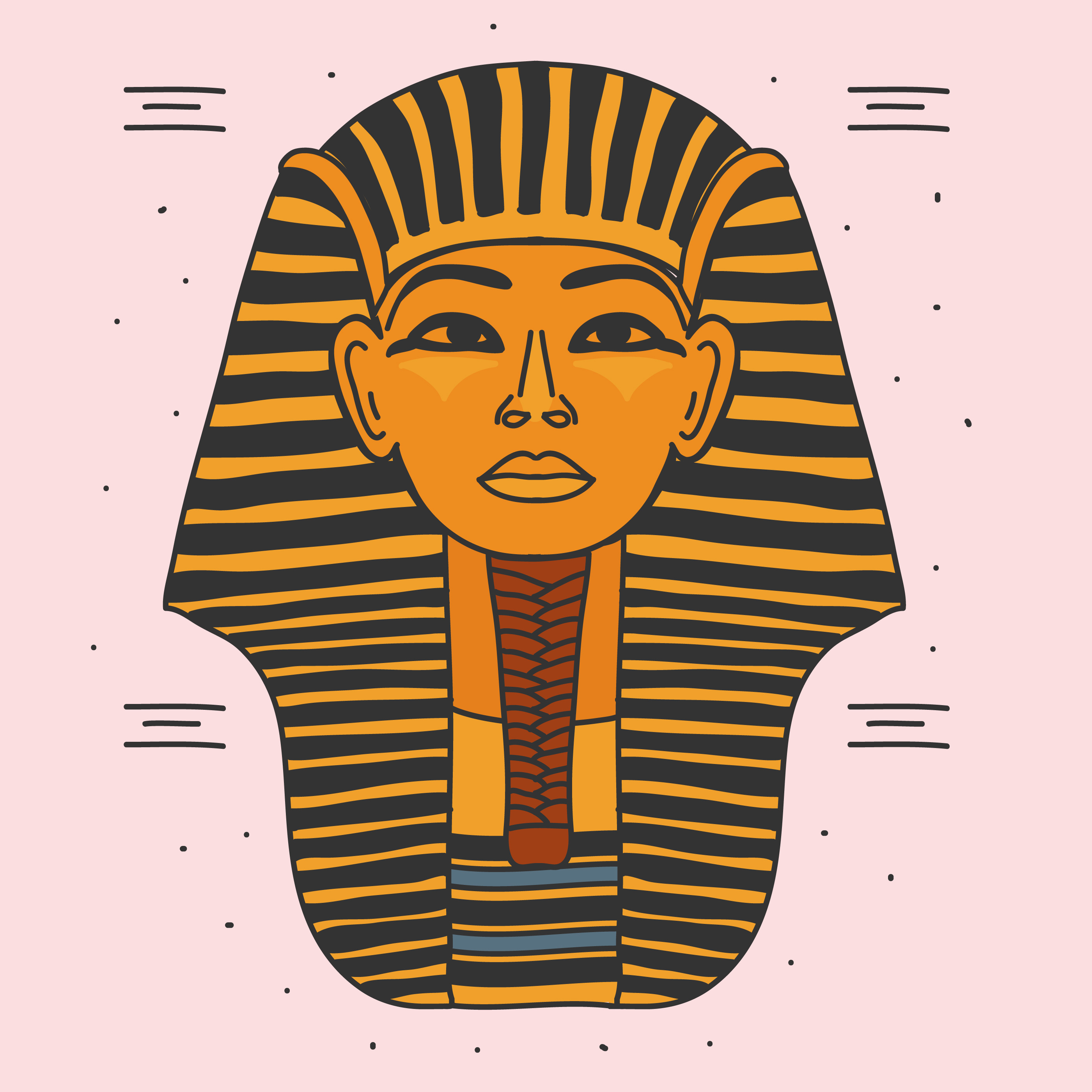 Tutankhamun Vector Art, Icons, and Graphics for Free Download