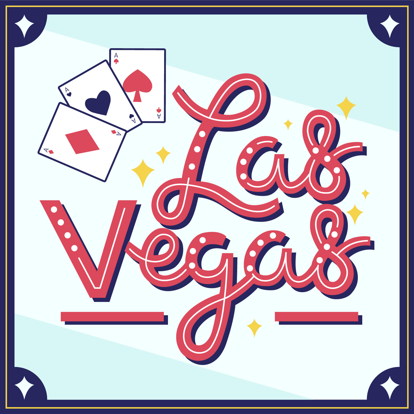 Viva Las Vegas Typography Vector 259434 Vector Art at Vecteezy
