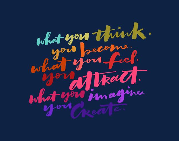 think imagine create quote vector