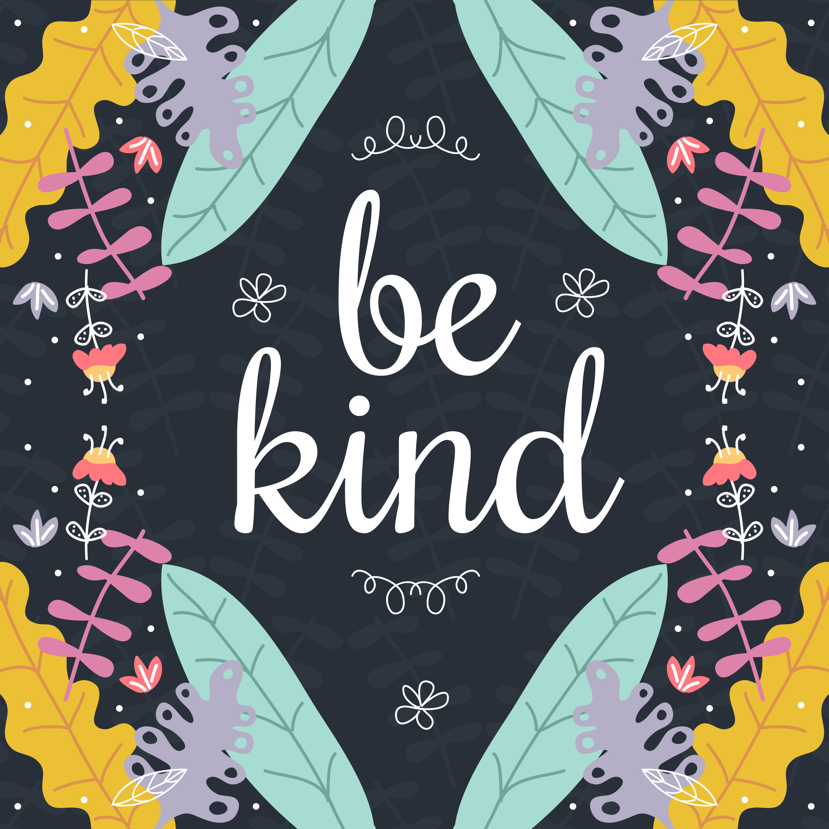 Be Kind Vector - Download Free Vectors, Clipart Graphics ...