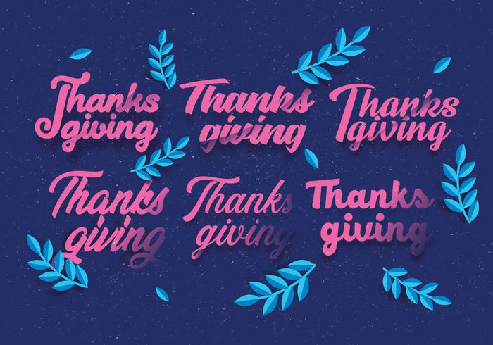 Papercraft Thanksgiving Vol 5 Vector