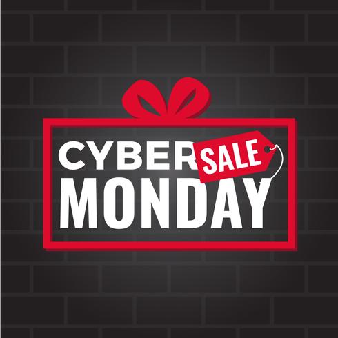 Cyber Monday Social Media Post vector