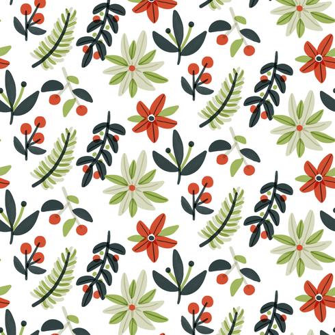 Cute Christmas Pattern  vector