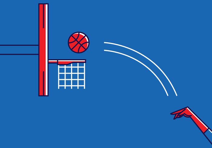 Shooting Ball vector