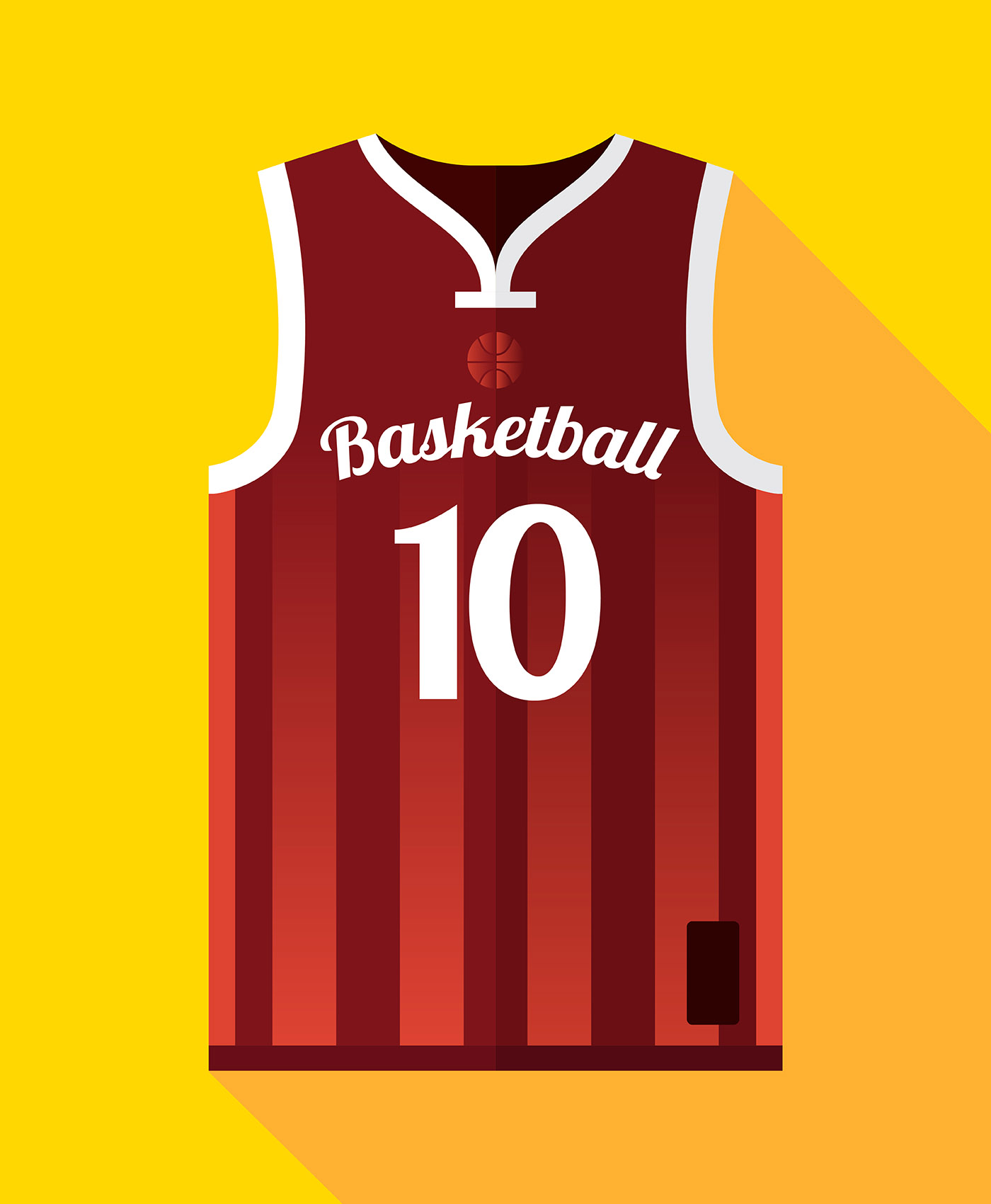 nba jersey vector