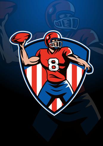 Football Player vector